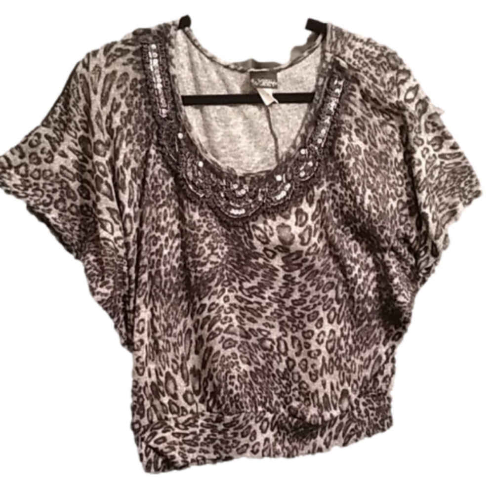 Daytrip Animal Print Blouse B12